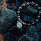 Pyrite bracelet with Money Runes